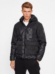 EA7 Emporio Armani Kurtka zimowa 6RPB21 PN8MZ 1200 Czarny Regular Fit. Czarne kurtki męskie EA7 Emporio Armani, na zimę, m, bez wzorów, z syntetyku, bez ramiączek, bez kaptura. Za 1,179.00 zł.