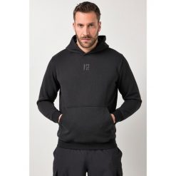 Męska Bluza z kapturem fitness sweter kaptur nadruk na plecach. Czarne bluzy z kapturem męskie JAY-PI, m, bez wzorów, z bawełny, z kapturem. Za 349.99 zł.