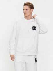 Hugo Bluza Nolumbine 50515648 Biały Relaxed Fit. Białe bluzy nierozpinane męskie Hugo, m, bez wzorów, z bawełny, bez ramiączek, bez kaptura. Za 709.99 zł.