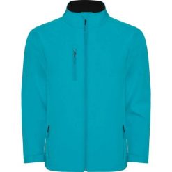 Męska Kurtka Soft Shell Nebraska. Niebieskie kurtki męskie ROLY, m, bez wzorów, sportowe, bez ramiączek, bez kaptura. Za 138.99 zł.