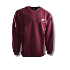 Bluza New Balance Hoops Classics Crewneck - MT23586 NBY. Czerwone bluzy nierozpinane męskie New Balance, bez wzorów, sportowe, bez ramiączek, bez kaptura. Za 138.62 zł.