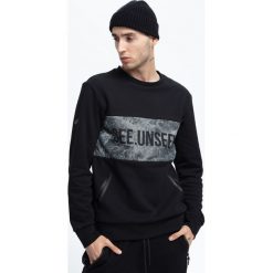 Bluza męska BLM251 - głęboka czerń. Bluzy nierozpinane męskie 4f. W wyprzedaży za 79.99 zł.
