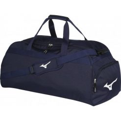 Mizuno Torba Sportowa Holdall Large Navy/White 80l. Białe torby sportowe męskie Mizuno, bez wzorów. W wyprzedaży za 139.00 zł.