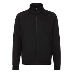 Męska Bluza Dresowa Premium. Czarne bluzy nierozpinane męskie Fruit of the Loom, l, bez wzorów, z dresówki, sportowe, bez ramiączek, bez kaptura. Za 138.99 zł.