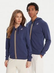 K-Way Bluza Arnel K4115ZW Granatowy Regular Fit. Niebieskie bluzy rozpinane męskie K-Way, l, bez wzorów, z bawełny, bez ramiączek, bez kaptura. Za 369.99 zł.