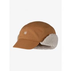 Czapka zimowa unisex Buff Fall Line Cap. Brązowe czapki męskie Buff, na zimę, bez wzorów, sportowe. Za 172.99 zł.