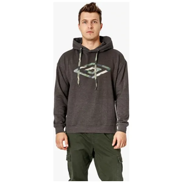 Umbro Bluza Opal , szary, rozmiar L. Szare bluzy nierozpinane męskie Umbro, l, bez wzorów, z bawełny, sportowe, bez ramiączek, bez kaptura. W wyprzedaży za 47.99 zł.
