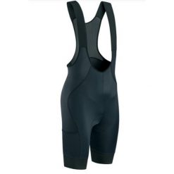 Spodenki rowerowe DISCOVER BIBSHORT, czarne. Czarne szorty sportowe męskie GIST, bez wzorów, sportowe. Za 399.00 zł.