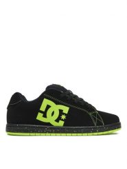 DC Sneakersy GAVELER ADYS100536-BL4 Czarny. Czarne buty sportowe na co dzień męskie DC, m, bez wzorów, z nubiku, bez ramiączek, bez kaptura. Za 239.99 zł.