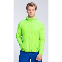 Kurtka treningowa męska KUMTR001 - zielony neon. Kurtki męskie marki 4f. W wyprzedaży za 179.99 zł.