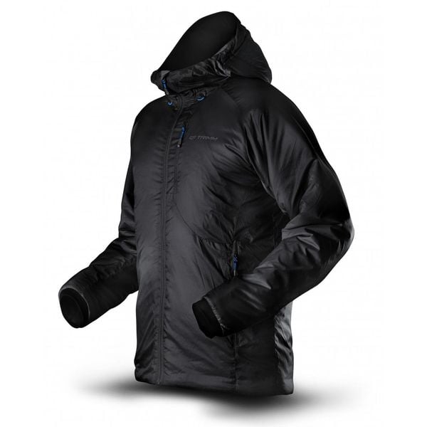 Kurtka Trimm PACO. Czarne kurtki męskie TRIMM, bez wzorów, sportowe, bez ramiączek, bez kaptura. W wyprzedaży za 357.00 zł.