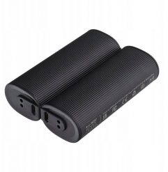 VEGER powerbank 2 x 5000 mAh z podgrzewaczem do rąk 2,4A 2 szt czarno srebrny. Czarne powerbanki Veger. Za 118.45 zł.