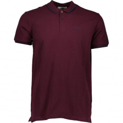 Koszulka polo w kolorze czerwonym. Czerwone koszulki polo męskie Ben Sherman, z haftami, z bawełny, polo. W wyprzedaży za 108.95 zł.