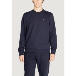 Bluza Mężczyzna NAPAPIJRI BALIS CREW 1. Niebieskie bluzy nierozpinane męskie Napapijri, m, bez wzorów, z bawełny, bez ramiączek, bez kaptura. W wyprzedaży za 272.50 zł.