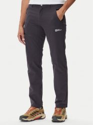 Jack Wolfskin Spodnie outdoor Pico A63904 Szary Regular Fit. Szare długie spodnie sportowe męskie Jack Wolfskin, bez wzorów, z syntetyku, outdoorowe. Za 329.99 zł.