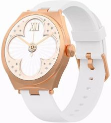 Smartwatch Gravity Smartwatch Różowe Złoto Biały GT25-4. Białe zegarki smartwatch Gravity. Za 158.82 zł.