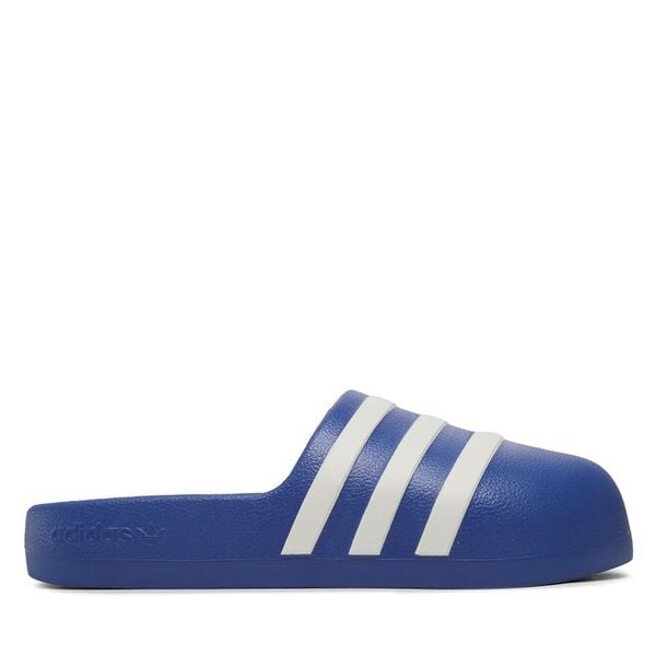 Klapki adidas. Niebieskie klapki i japonki męskie ADIDAS, bez wzorów. Za 209.99 zł.