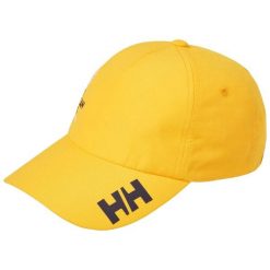 Czapka z daszkiem Helly Hansen The Ocean Race 2.0. Żółte czapki męskie Helly Hansen, bez wzorów, sportowe. Za 172.00 zł.