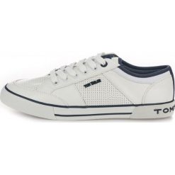 Tom Tailor tenisówki męskie 44 białe. Białe trampki męskie Tom Tailor, bez wzorów, bez zapięcia. Za 216.00 zł.
