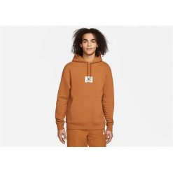 Bluza sportowa męska Nike Air Jordan Essentials Statement. Brązowe bluzy nierozpinane męskie Nike, m, bez wzorów, z kapturem. Za 529.00 zł.