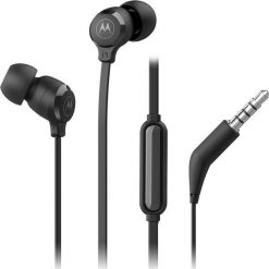 Słuchawki Motorola Motorola | Headphones | Earbuds 3-S | In-ear Built-in microphone | In-ear | 3.5 mm plug | Black. Czarne słuchawki douszne Motorola. Za 38.54 zł.