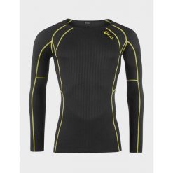 Koszulka termoaktywna męska Halti Ultra Cool Mesh L/S. Czarne bielizna termoaktywna męska Halti, l, bez wzorów, z meshu, bez ramiączek. Za 269.99 zł.