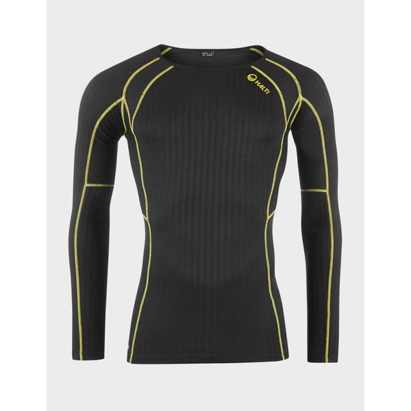 Koszulka termoaktywna męska Halti Ultra Cool Mesh L/S. Czarne bielizna termoaktywna męska Halti, l, bez wzorów, z meshu, bez ramiączek. Za 269.99 zł.