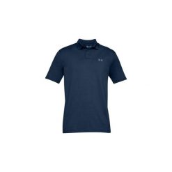 Koszulka treningowa męska Under Armour Performance Polo 2.0. Niebieskie koszulki polo męskie Under Armour, m, bez wzorów, z elastanu, sportowe, bez kołnierzyka, bez ramiączek. W wyprzedaży za 145.00 zł.