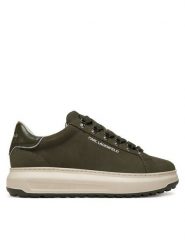 KARL LAGERFELD Sneakersy KL57545 Brązowy. Brązowe buty sportowe na co dzień męskie KARL LAGERFELD, m, bez wzorów, ze skóry, bez ramiączek, bez kaptura. Za 739.99 zł.