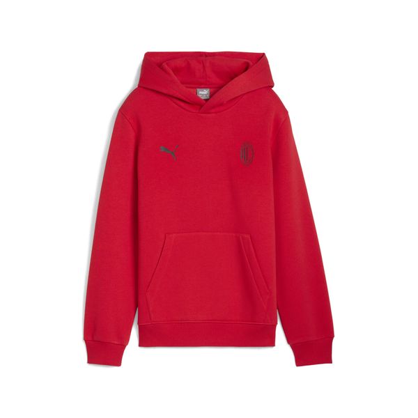 Młodzieżowa bluza z kapturem AC Milan FtblEssentials PUMA. Czarna bluzy nierozpinane męskie Puma, m, bez wzorów, z kapturem. Za 239.00 zł.