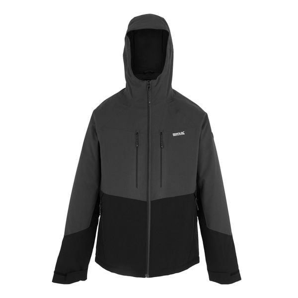 Męska Kurtka Ocieplana Highton Stretch Padded Jacket. Czarne kurtki męskie Regatta, m, bez wzorów, z puchu, sportowe, bez ramiączek, bez kaptura. Za 262.99 zł.