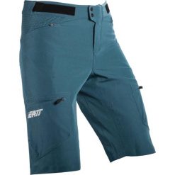Spodenki rowerowe LEATT Shorts MTB Enduro 2.0. Niebieskie szorty sportowe męskie LEATT, bez wzorów, sportowe. W wyprzedaży za 359.10 zł.
