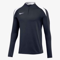 Bluza treningowa męska Nike Dri-fit Strike 24. Białe bluzy nierozpinane męskie Nike, m, bez wzorów, sportowe, bez ramiączek, bez kaptura. Za 255.30 zł.