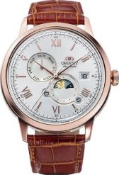 Zegarek Orient Zegarek męski Orient RA-AK0801S10B brązowy. Brązowe zegarki męskie Orient. Za 1,611.00 zł.