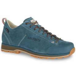 Buty trekkingowe męskie Dolomite Cinquantaquattro Low GTX. Niebieskie buty trekkingowe męskie Dolomite, bez wzorów, bez zapięcia, trekkingowe. Za 714.35 zł.