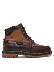 Timberland Trapery TB0A697HEIW1 Brązowy. Brązowe buty zimowe męskie Timberland, bez wzorów, ze skóry, bez obcasa, bez zapięcia. Za 879.99 zł.