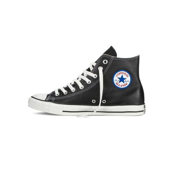 Trampki Converse Chuck Taylor HI Leather, Dla obu płci. Białe trampki męskie Converse, bez wzorów, ze skóry, bez zapięcia. Za 350.99 zł.
