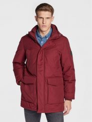 Tommy Hilfiger Kurtka puchowa Rockie MW0MW27689 Bordowy Regular Fit. Czerwone kurtki męskie Tommy Hilfiger, m, bez wzorów, z puchu, bez ramiączek, bez kaptura. Za 2,459.00 zł.