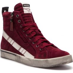 Sneakersy DIESEL - D-Velows Mid Lace Y01759 P1834 T5283 Cabernet. Czerwone buty sportowe na co dzień męskie Diesel, z materiału, eleganckie. Za 719.00 zł.