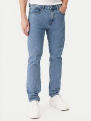 HUGO Jeansy Ash 50551895 Niebieski Slim Fit. Niebieskie jeansy męskie Hugo, bez wzorów, z jeansu. Za 449.99 zł.