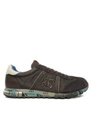 Premiata Sneakersy Lucy Var 7768 Brązowy. Brązowe buty sportowe na co dzień męskie Premiata, m, bez wzorów, ze skóry, bez ramiączek, bez kaptura. Za 769.99 zł.