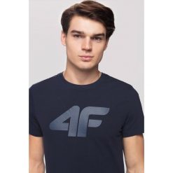 T-shirt męski TSM303 - granat. T-shirty męskie 4f. Za 49.99 zł.