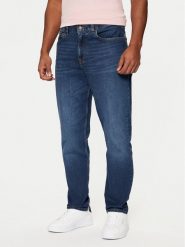Tommy Hilfiger Jeansy Harlem MW0MW39038 Granatowy Tapered Fit. Niebieskie jeansy męskie Tommy Hilfiger, bez wzorów, z bawełny. Za 269.99 zł.