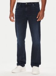 Guess Jeansy M5YAN2 D5Q91 Granatowy Slim Fit. Niebieskie jeansy męskie Guess, z aplikacjami, z bawełny. Za 339.99 zł.