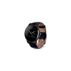Smartwatch Roundz 1 Czarny Skóra. Krokomierze marki Smartomat. Za 399.00 zł.