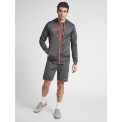 Bluza fitness męska Hummel zip hml AUTHENTIC Poly. Szare bluzy nierozpinane męskie HUMMEL, m, bez wzorów, sportowe, bez ramiączek, bez kaptura. Za 232.95 zł.
