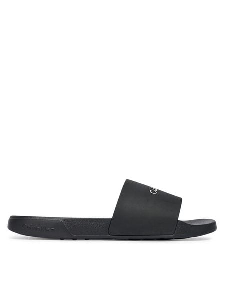 Calvin Klein Klapki Ess Slide Monobrand Cv HM0HM02107 Czarny. Czarne klapki i japonki męskie Calvin Klein, bez wzorów, z syntetyku. Za 189.99 zł.