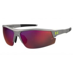 Okulary przeciwsłoneczne męskie Under Armour Skillz/G S3. Czerwone okulary przeciwsłoneczne męskie Under Armour, bez wzorów, sportowe, prostokątne. Za 439.99 zł.