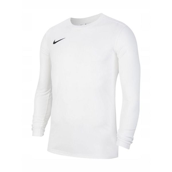 Męska Koszulka Z Długim Rękawem Park VII Jersey DriFIT. Białe koszulki męskie z długim rękawem Nike, m, bez wzorów, z jersey, sportowe, bez kołnierzyka, bez ramiączek. Za 140.99 zł.