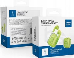 Słuchawki Blue Star Fi22 zielone. Niebieskie słuchawki bluetooth Blue Star. Za 37.34 zł.